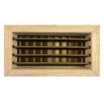 luchttoevoerrooster teak 250x150mm