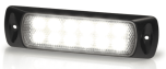 sea hawk led 9 32v inbouw wit zwart