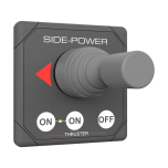 side power bedieningspaneel joystick