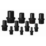 tule buitendraad inch 19mm zwart