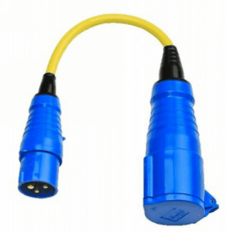 adapter 16a naar 32a 250v cee cee