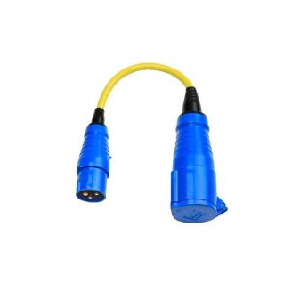 adapter cord 16a 250v cee schuko