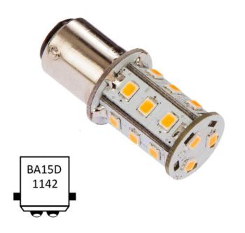 ba15d warm wit 18xled 25w 2.2w