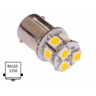 ba15d warm wit 9xled 10w 1.0w