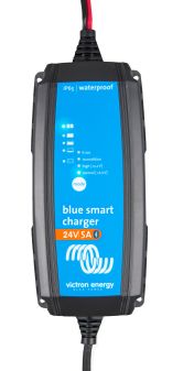 blue smart ip65 charger 24v 5a 1