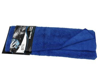 btc line blue handdoek blauw