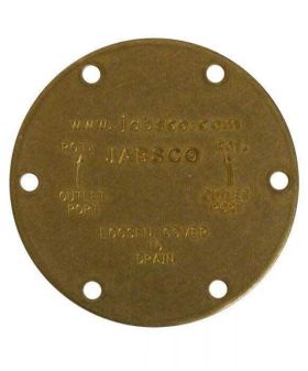 end cover brass 010