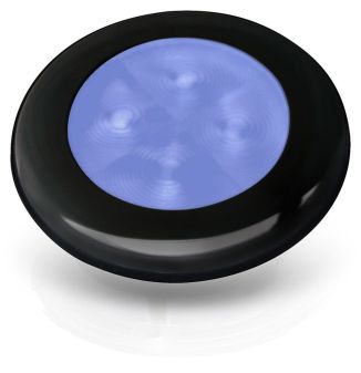 hella spot slimline round led 24v blauw zwart