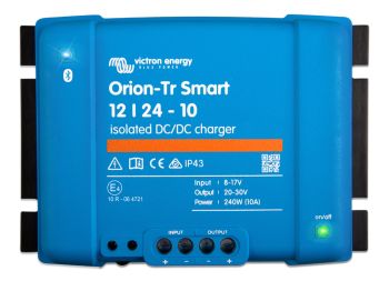 orion tr smart lader gesoleerd 8 17v 24.2v