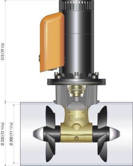 quick boegschroef 24v 270 kgf