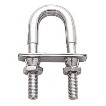 u bout rvs veiligheidsmoer 100 60