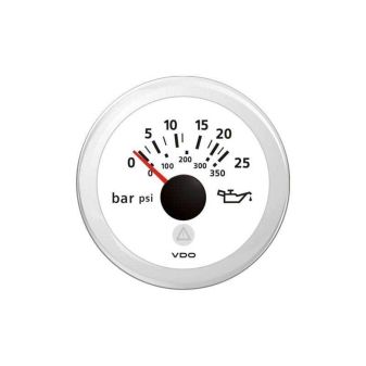 vdo oliedrukmeter 12 24v wit 1