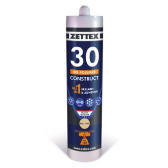 zettex ms 30 construct grijs ral 7004 290 ml