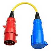 adapter 3 fase naar 1 fase