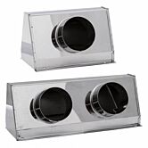 doradebox twee buizen rond 75mm