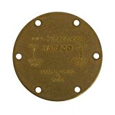 end cover brass 020