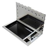 force 10 eno inbouw bakplaat 2500w