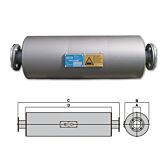 geluiddemper l25 250 10inchusief montageset