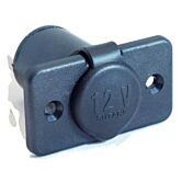 inbouw stekkerdoos 12v vierkant