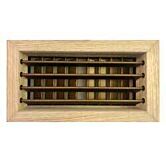 luchttoevoerrooster teak 200x100mm