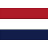 nederlandse vlag marineblauw 200x300cm
