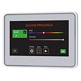 qcc lcs ts dmx512 control device touch screen 4.3 inch