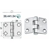 scharnier rvs 48x37