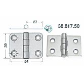 scharnier rvs 54x39