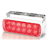 sea hawk led 9 32v rood wit
