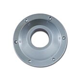 sequoia tafelflens zilver aluminium 6.5inch