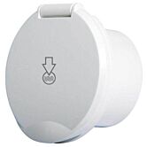 slangaansluiting hd classic evo rond wit