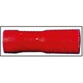 stekker gesoleerd 2.8x0.5mm rood