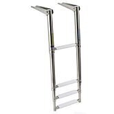 telescopische trap 4 wit 1110