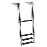 telescopische trap 4 zwart 1156