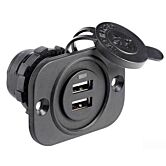 usb dual connector inbouw 2.1a