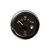 vdo brandstofmeter buis 12 24v zwart