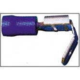 vlakstekker tong 1.5 2.5mm blauw