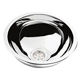 wasbak komvorm rvs rond 260mm rond 292mm