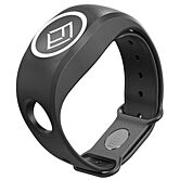 xband silicone armband zwart